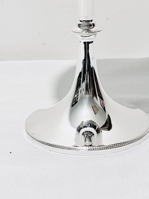 Stylish James Dixon & Sons Antique Silver Plated Goblet