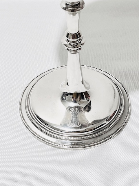 Large Antique Silver Plated Goblet