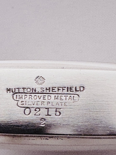 Antique Silver Plated Rectangular Hip Flask