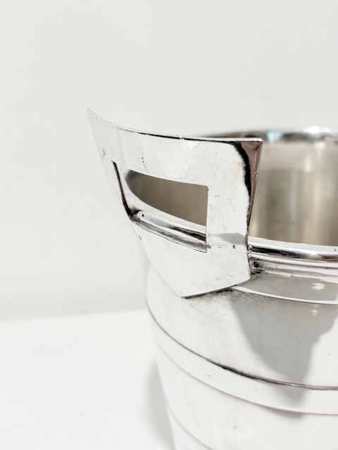 Antique Walker & Hall Silver Plated Ice Pail or Bucket