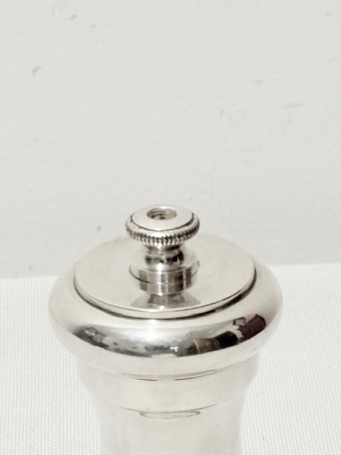 Vintage Silver Plated Pepper Grinder by Park Green & Co