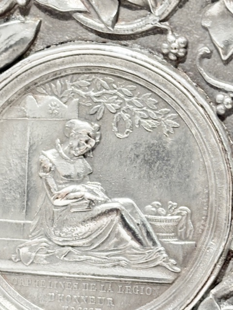 Antique Electrotype Plaque with Various Roman Scenes