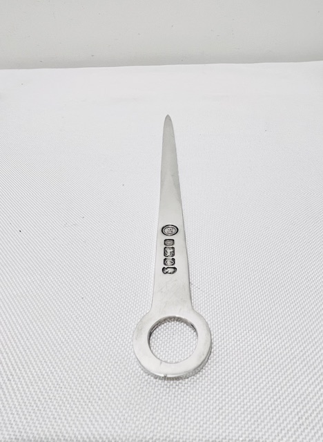 Vintage Boxed Solid Silver Letter Knife