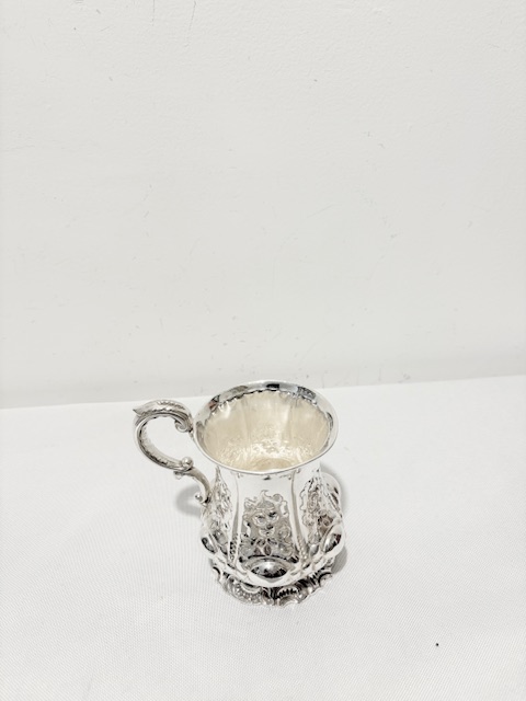 Antique Silver Plated Christening or Small Cup Antique Silver Plated Christening or Small Cup