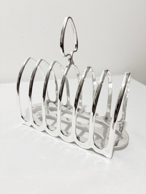 Antique Simple Design Silver Plated Hotel Toast Rack Antique Simple Design Silver Plated Hotel Toast Rack