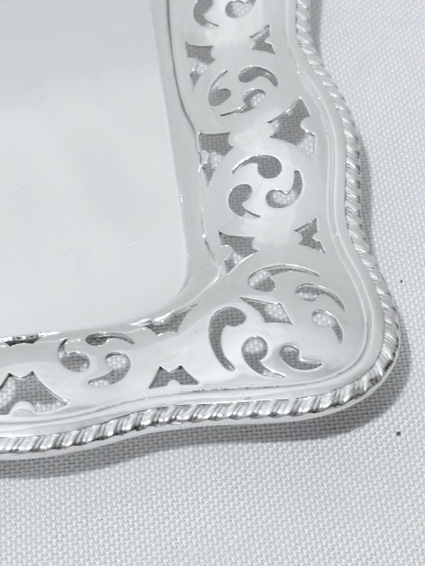 Handsome Antique Silver Plated Tray by Tiffany & Co