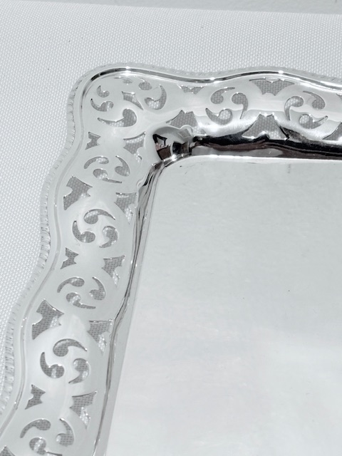Handsome Antique Silver Plated Tray by Tiffany & Co