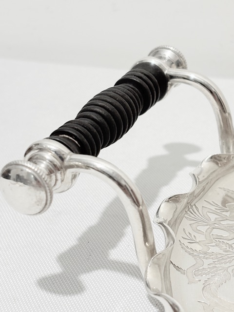 Signature Antique Silver Plated Tray by Daniel & Arter