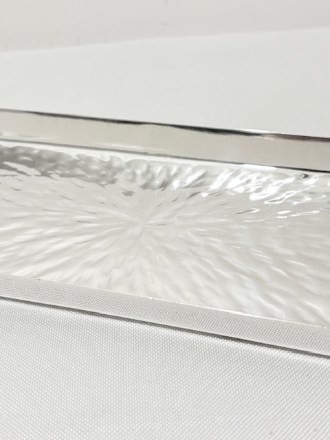 Antique Silver Plated Tray by Hukin & Heath Antique Silver Plated Tray by Hukin & Heath