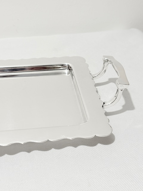 Vintage J B Chatterley & Sons Silver Plated Tray Vintage J B Chatterley & Sons Silver Plated Tray