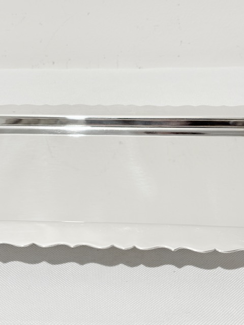 Vintage J B Chatterley & Sons Silver Plated Tray Vintage J B Chatterley & Sons Silver Plated Tray