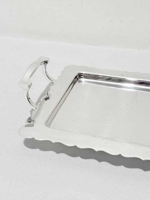 Vintage J B Chatterley & Sons Silver Plated Tray Vintage J B Chatterley & Sons Silver Plated Tray