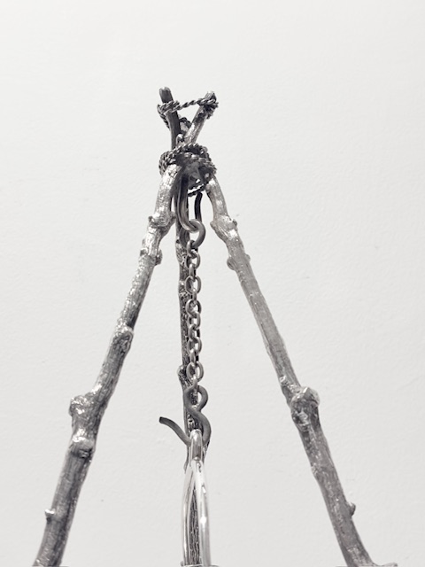 Antique Silver Plated Brandy Warmer with Original Burner