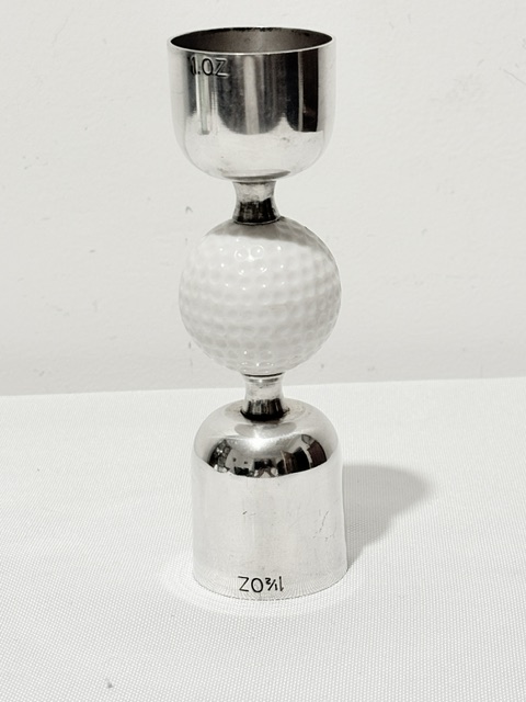 Vintage Jigger or Drinks Measure of Golfing Interest