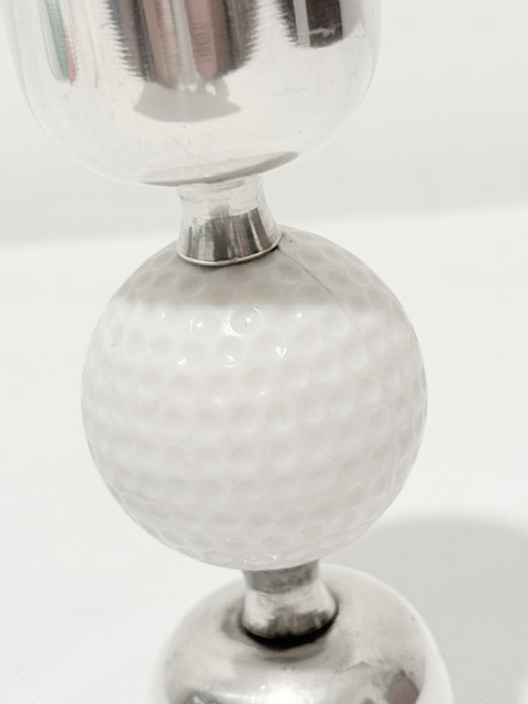 Vintage Jigger or Drinks Measure of Golfing Interest Vintage Jigger or Drinks Measure of Golfing Interest