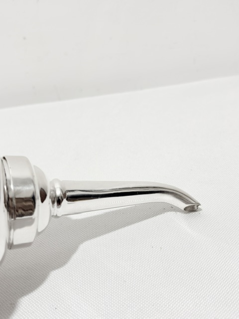 Antique Silver Plated Wine Funnel Antique Silver Plated Wine Funnel