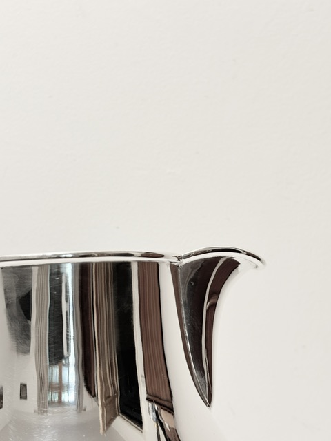 Antique Silver Plated Water Pitcher Jug by Elkington & Co Antique Silver Plated Water Pitcher Jug by Elkington & Co