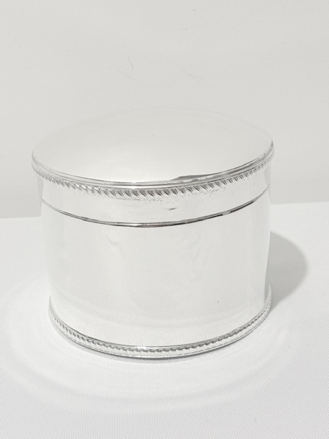 Garrard & Co Silver Plated Wafer or Biscuit Box