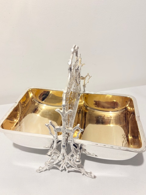 Antique Folding Biscuit Box or Biscuit Warmer by Fenton Brothers