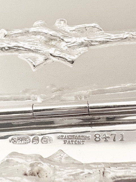 Antique Folding Biscuit Box or Biscuit Warmer by Fenton Brothers