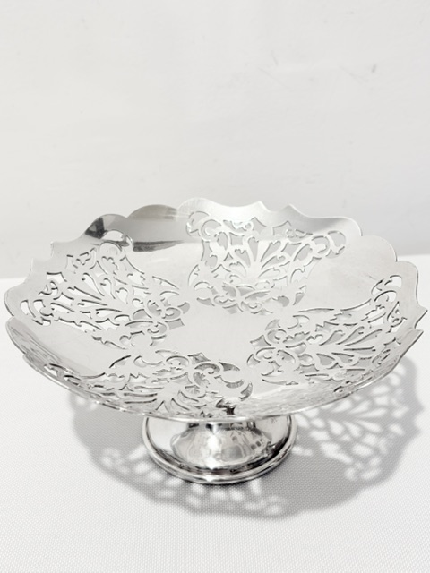 Vintage Pair of Mappin & Webb Silver Plated Bon Bon Dishes Vintage Pair of Mappin & Webb Silver Plated Bon Bon Dishes