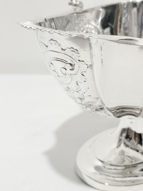 Antique Silver Plated Small Bon Bon Basket Antique Silver Plated Small Bon Bon Basket