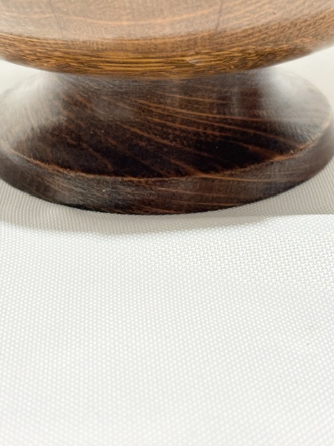Vintage Small Oak and Silver Plated Bowl Vintage Small Oak and Silver Plated Bowl