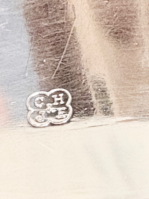 Antique Silver Plated Rectangular Tea Caddy Antique Silver Plated Rectangular Tea Caddy