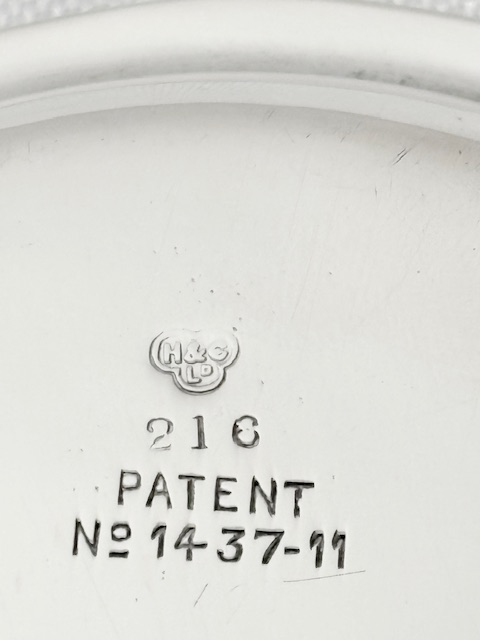 Unusual Antique Silver Plated Folding Cake Stand