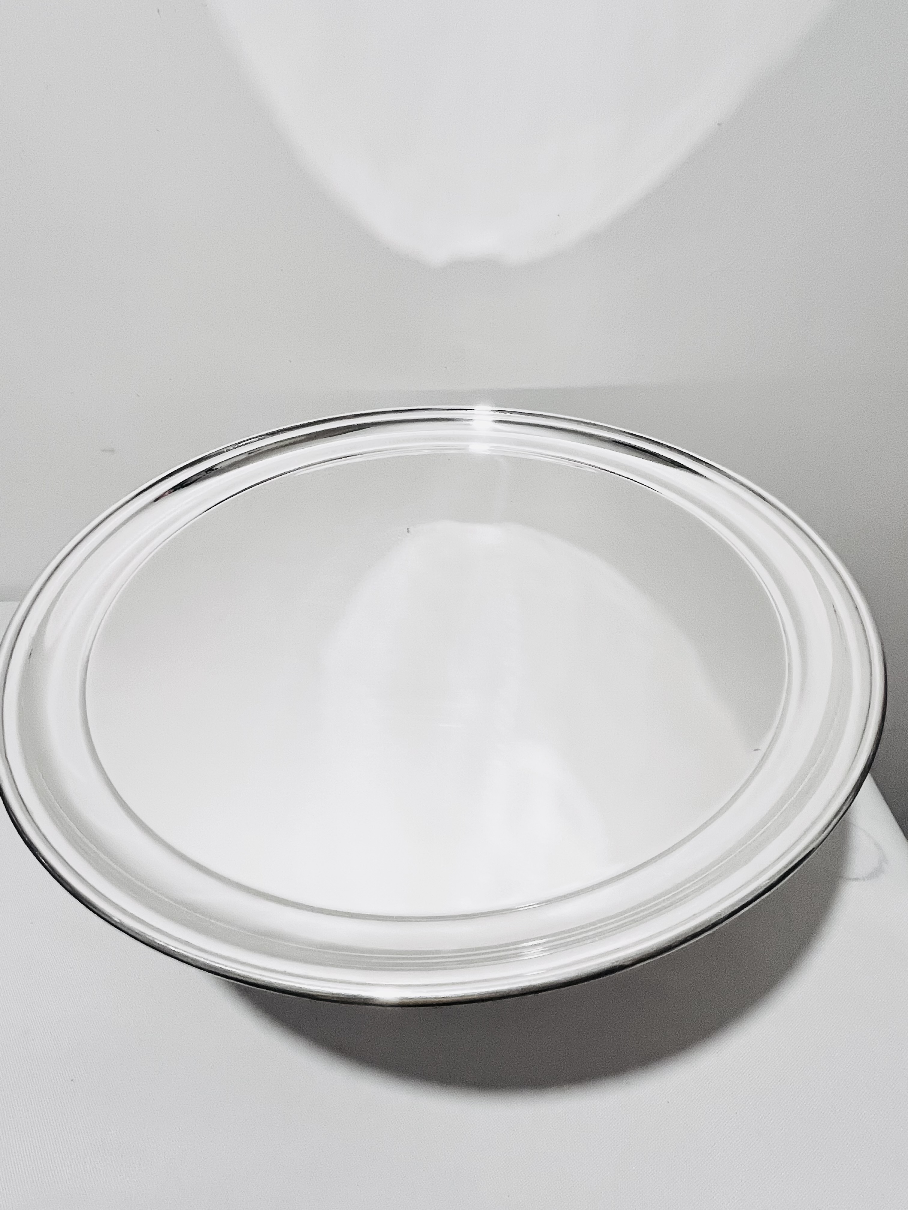 Large Silver Plated Mappin & Webb Cake Stand Comport