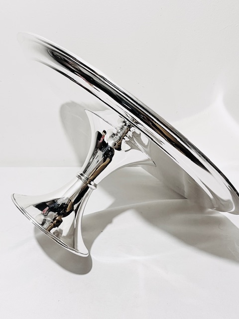 Large Silver Plated Mappin & Webb Cake Stand Comport