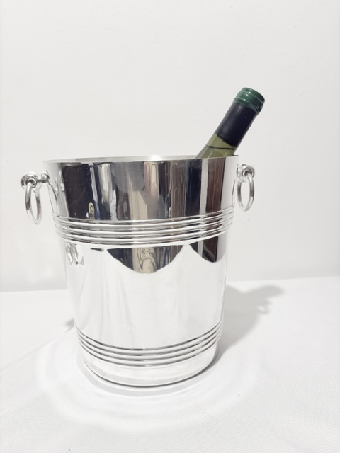Antique Christofle Silver Plated Champagne Bucket or Wine Cooler