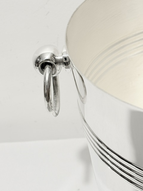 Antique Christofle Silver Plated Champagne Bucket or Wine Cooler Antique Christofle Silver Plated Champagne Bucket or Wine Cooler
