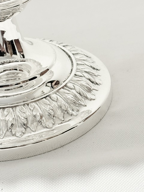 Handsome Antique Silver Plated Comport Handsome Antique Silver Plated Comport