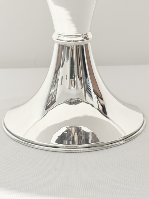 Very Large Silver Plated Cake Stand Comport Very Large Silver Plated Cake Stand Comport