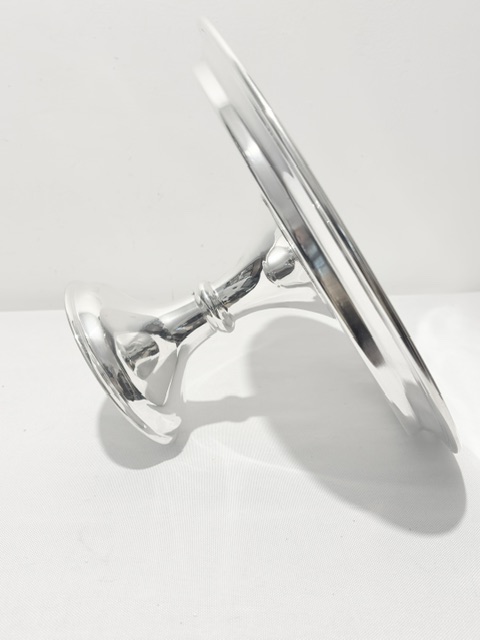 Large Silver Plated Cake Stand Comport Large Silver Plated Cake Stand Comport