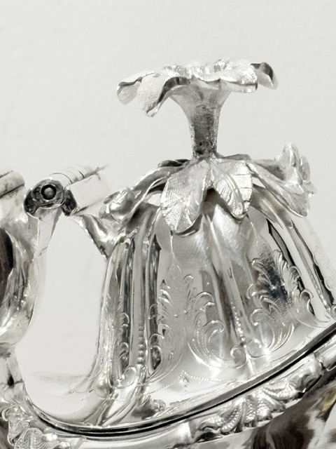 Ornate Antique Silver Plated Claret Jug Ornate Antique Silver Plated Claret Jug