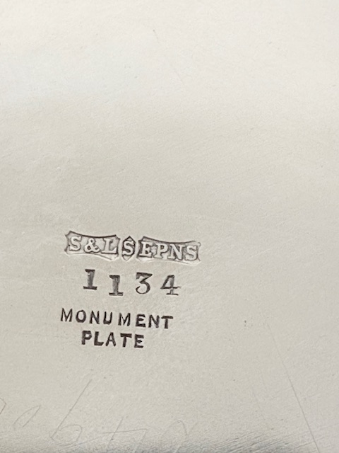 Silver Plated Wine Bottle Sleeve or Coaster