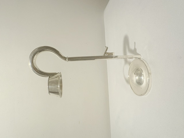 Antique Silver Plated Adjustable Wine Bottle Holder
