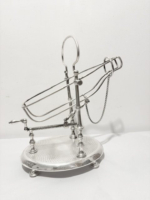 Antique WMF Silver Plated Wine or Port Cradle Antique WMF Silver Plated Wine or Port Cradle