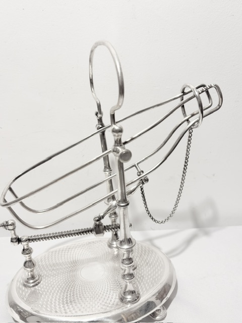 Antique WMF Silver Plated Wine or Port Cradle Antique WMF Silver Plated Wine or Port Cradle