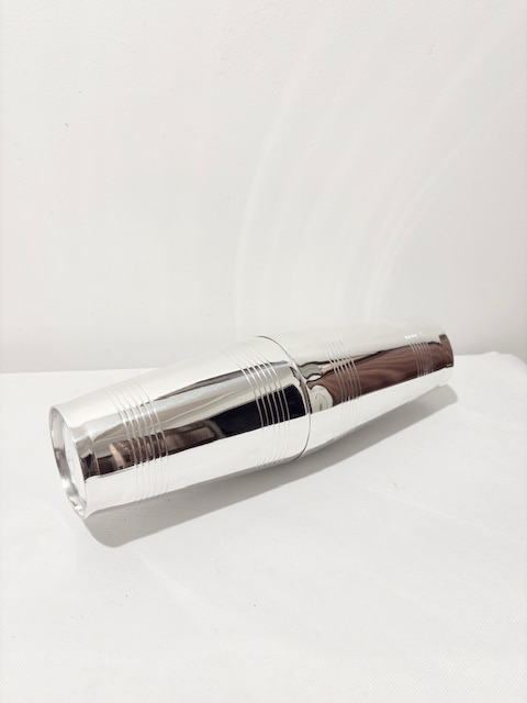 Vintage Silver Plated Cocktail Shaker by Gaskell & Chambers