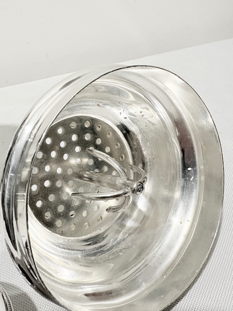 Antique Silver Plated Cocktail Shaker with Bulbous Plain Body