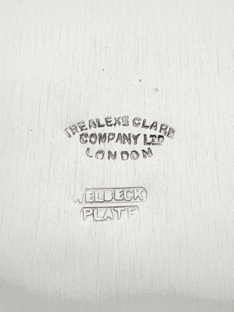 Antique Silver Plated Slightly Bulbous Body Cocktail Shaker