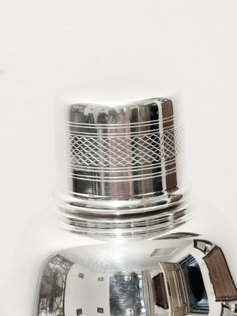 Vintage Silver Plated Three Part Cocktail Shaker Vintage Silver Plated Three Part Cocktail Shaker