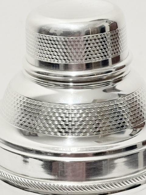 Vintage Silver Plated One Pint Cocktail Shaker
