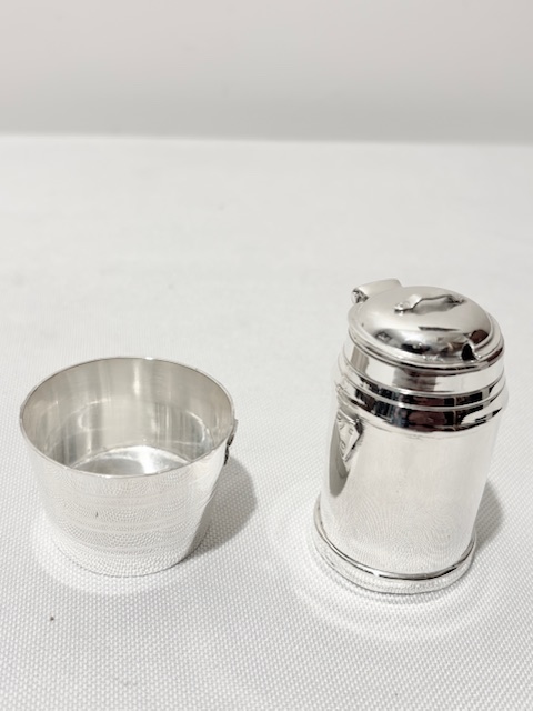 Novelty Victorian Silver Plated Farmyard Cruet