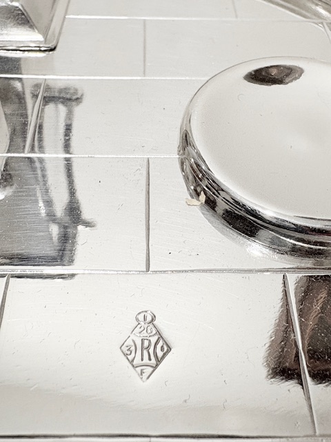 Novelty Victorian Silver Plated Farmyard Cruet