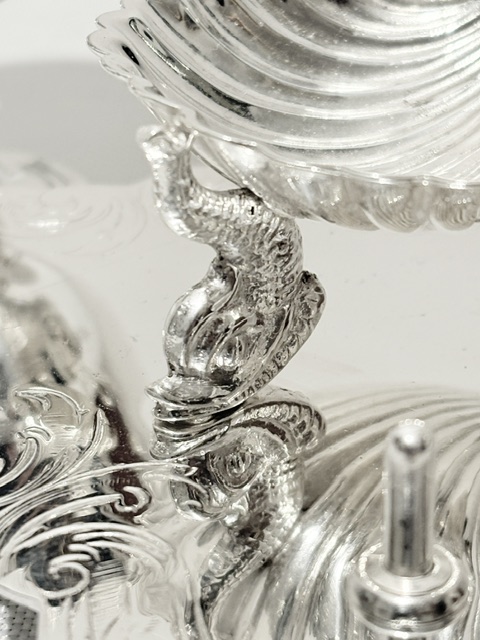 Charming Antique Walker & Hall Silver Plated Egg Cruet