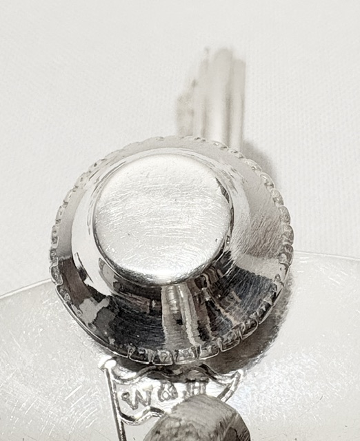 Charming Antique Walker & Hall Silver Plated Egg Cruet